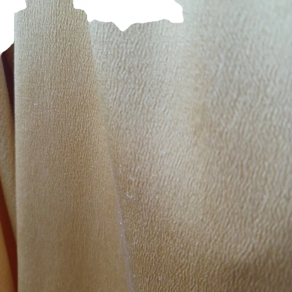 Diane von furstenberg mustard yellow " Rona" blouse/top size 8 fall blouse - Picture 4 of 5